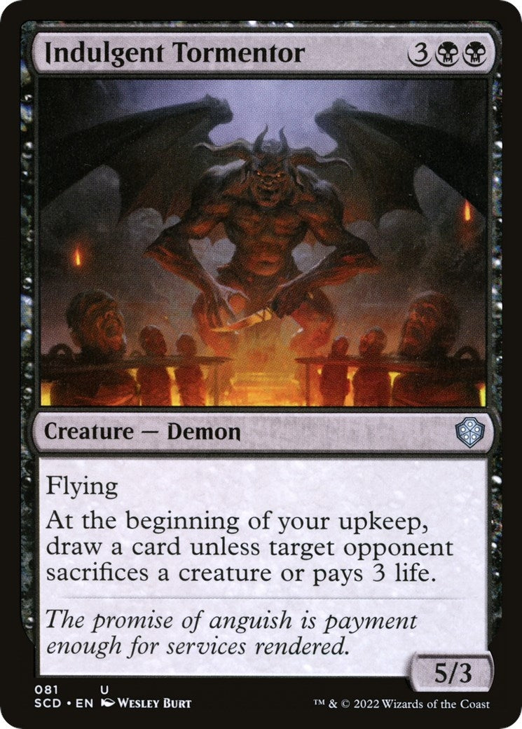 Image for Indulgent Tormentor (Starter Commander Decks) (81) - Magic: The Gathering