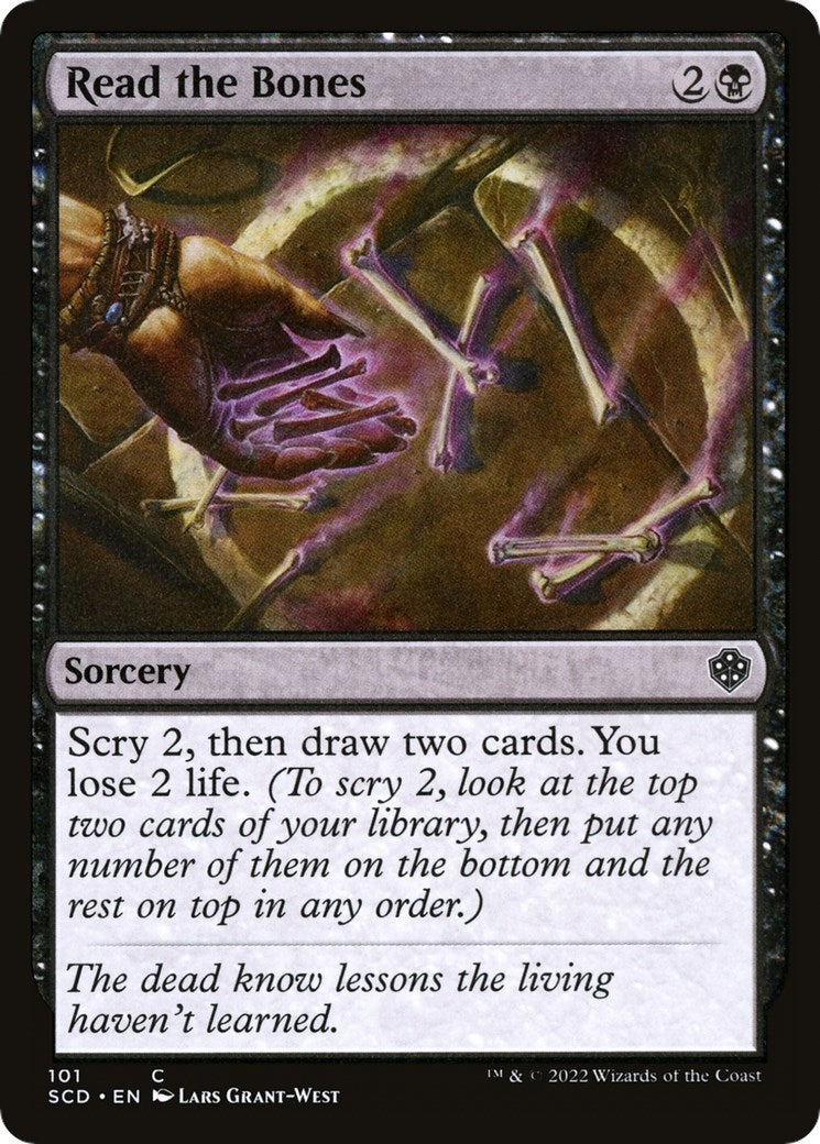 Image for Read the Bones (Starter Commander Decks) (101) - Magic: The Gathering