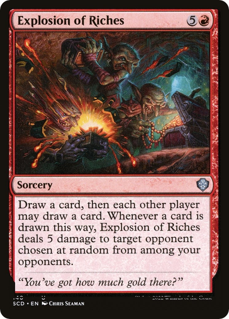Image for Explosion of Riches (Starter Commander Decks) (140) - Magic: The Gathering
