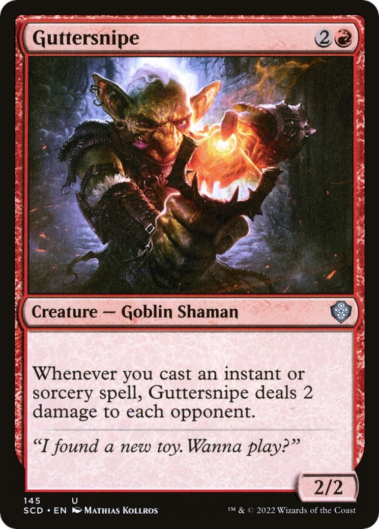 Image for Guttersnipe (Starter Commander Decks) (145) - Magic: The Gathering