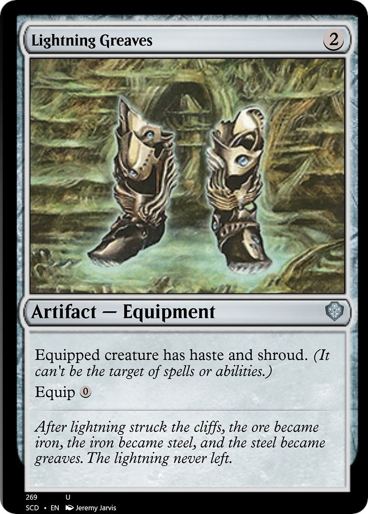 Image for Lightning Greaves (Starter Commander Decks) (269) - Magic: The Gathering