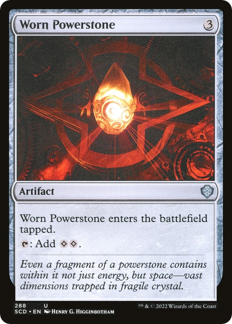 Image for Worn Powerstone (Starter Commander Decks) (288) - Magic: The Gathering