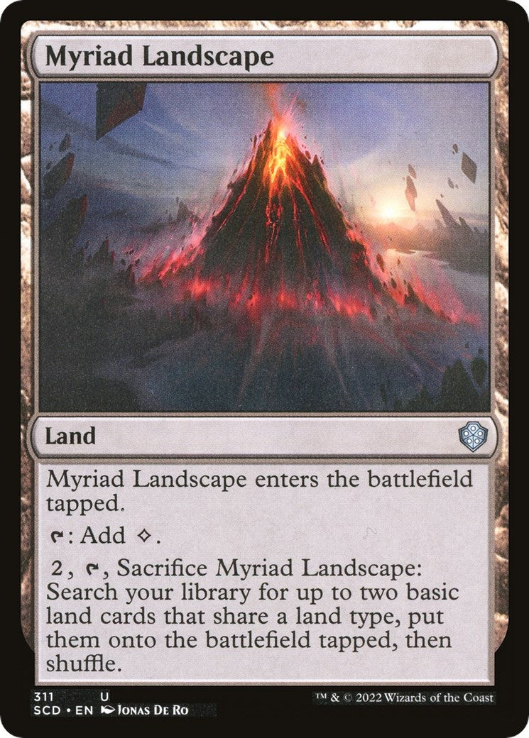 Image for Myriad Landscape (Starter Commander Decks) (311) - Magic: The Gathering