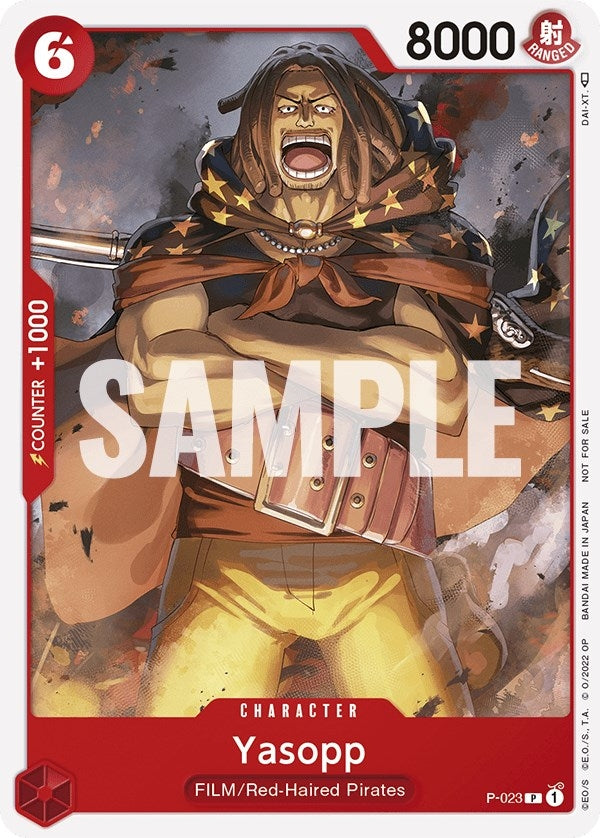 Image for Yasopp (One Piece Film Red) (One Piece Promotion Cards) (P-023) - One Piece Card Game