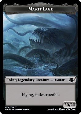 Image for Marit Lage Token (Dominaria Remastered) (4) - Magic: The Gathering