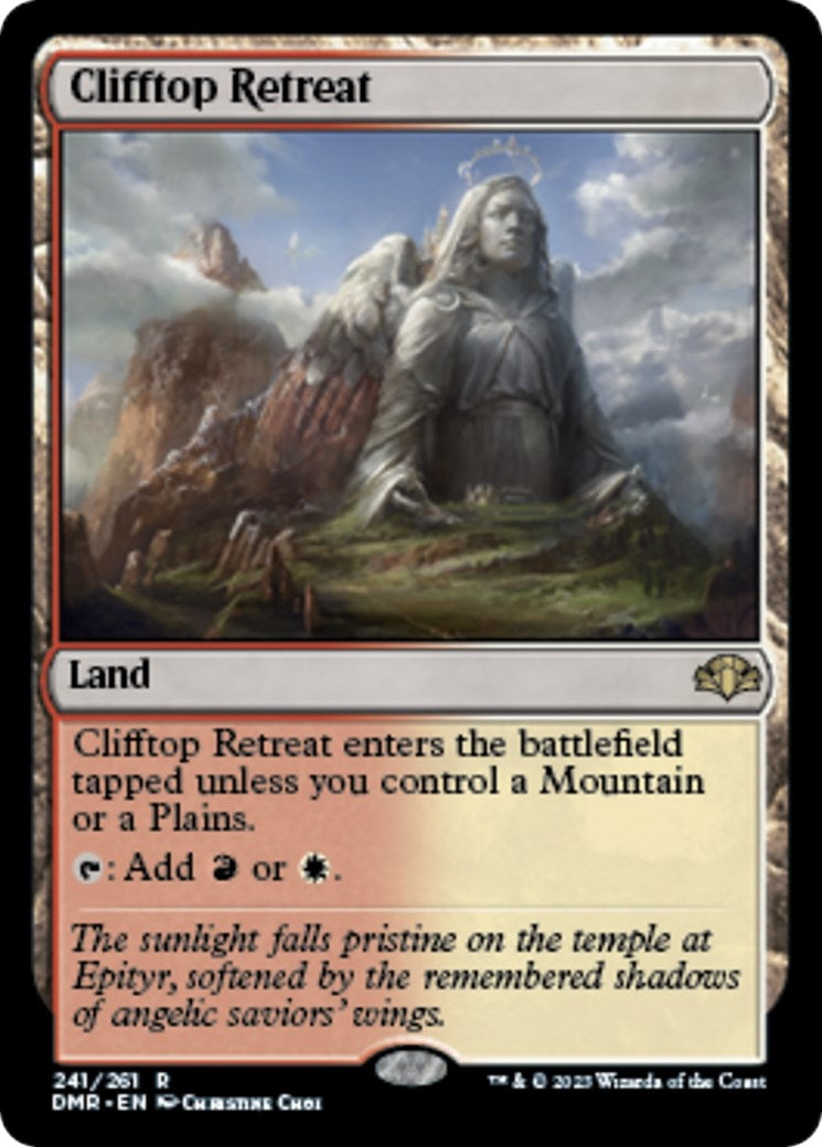 Image for Clifftop Retreat (Dominaria Remastered) (241) - Magic: The Gathering