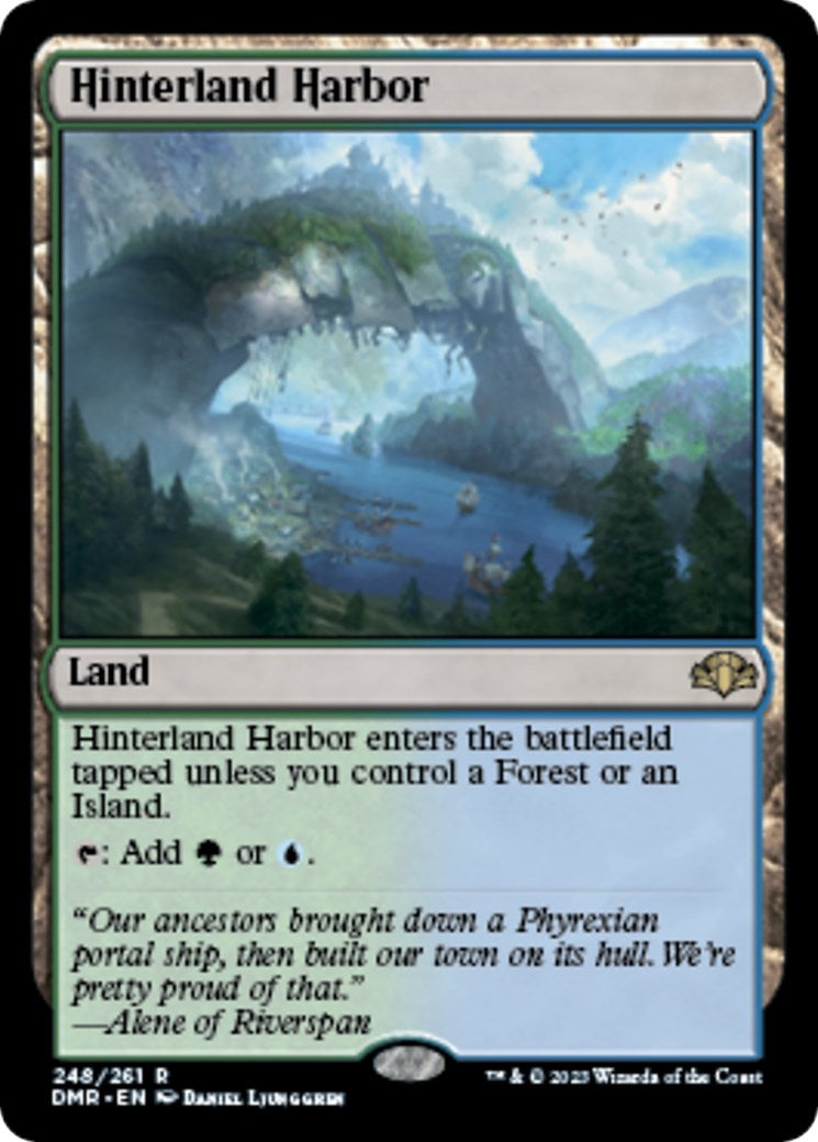Image for Hinterland Harbor (Dominaria Remastered) (248) - Magic: The Gathering