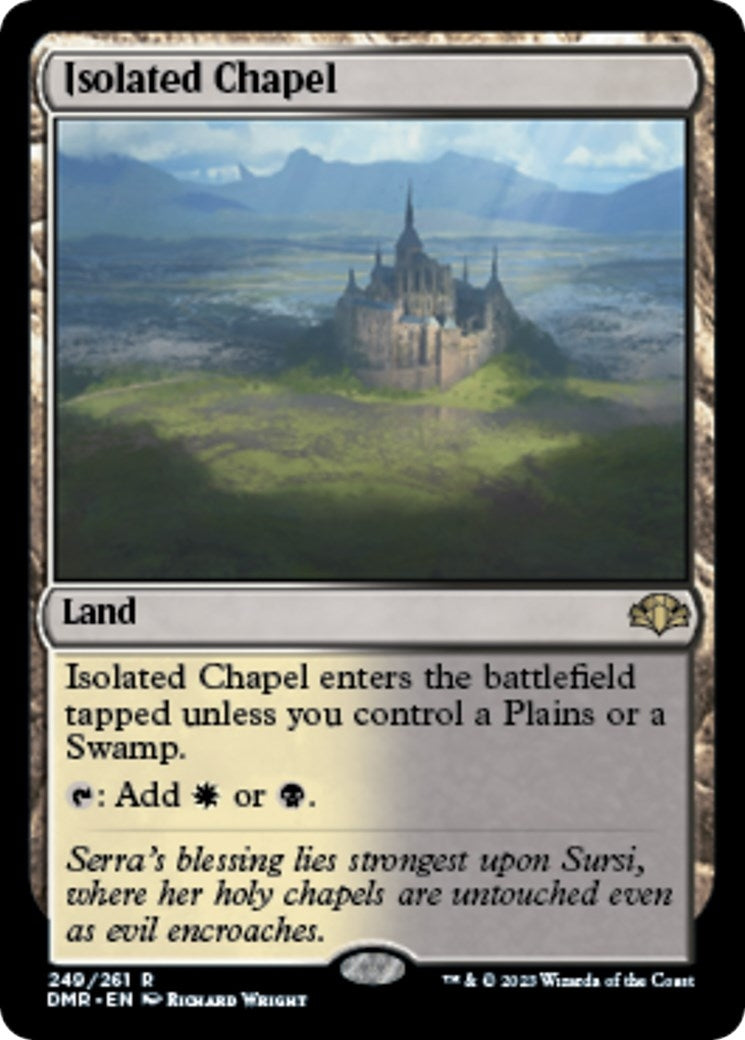 Image for Isolated Chapel (Dominaria Remastered) (249) - Magic: The Gathering