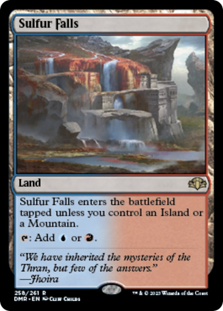 Image for Sulfur Falls (Dominaria Remastered) (258) - Magic: The Gathering