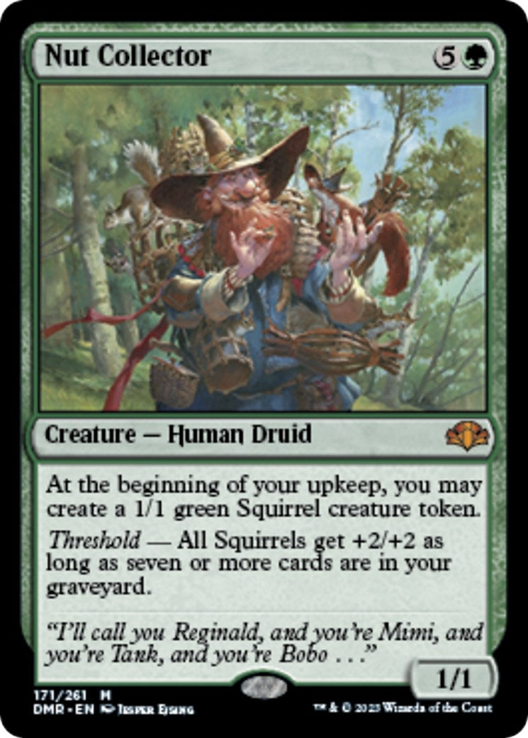 Image for Nut Collector (Dominaria Remastered) (171) - Magic: The Gathering