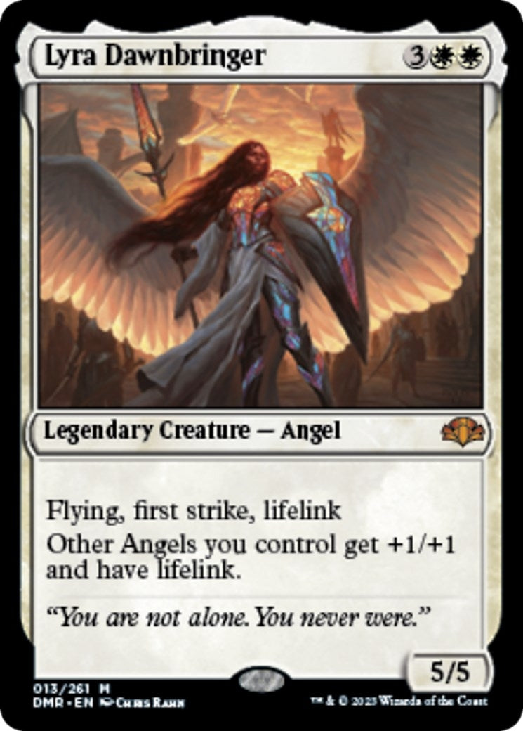 Image for Lyra Dawnbringer (Dominaria Remastered) (13) - Magic: The Gathering