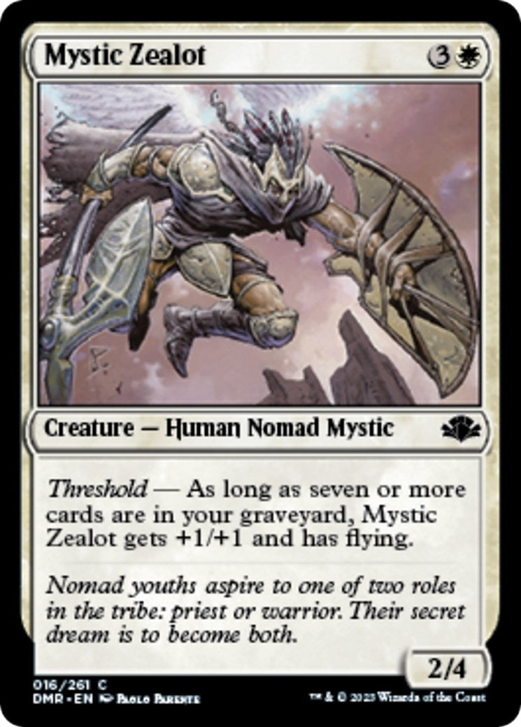 Image for Mystic Zealot (Dominaria Remastered) (16) - Magic: The Gathering
