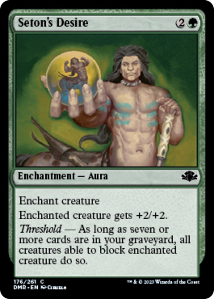 Image for Seton's Desire (Dominaria Remastered) (176) - Magic: The Gathering