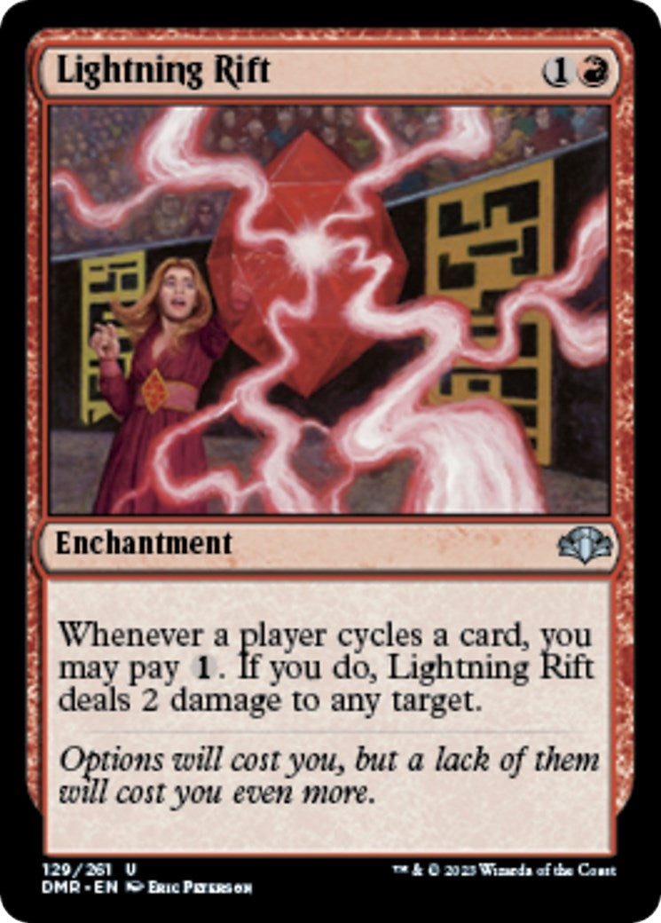 Image for Lightning Rift (Dominaria Remastered) (129) - Magic: The Gathering