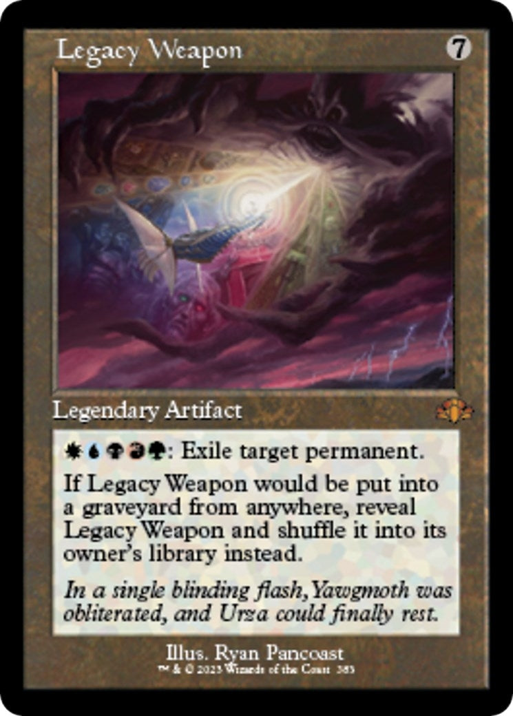 Image for Legacy Weapon (Retro Frame) (Dominaria Remastered) (383) - Magic: The Gathering