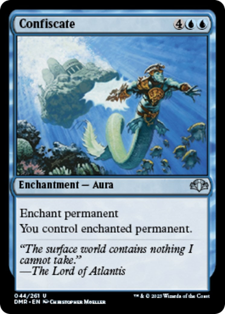 Image for Confiscate (Dominaria Remastered) (44) - Magic: The Gathering