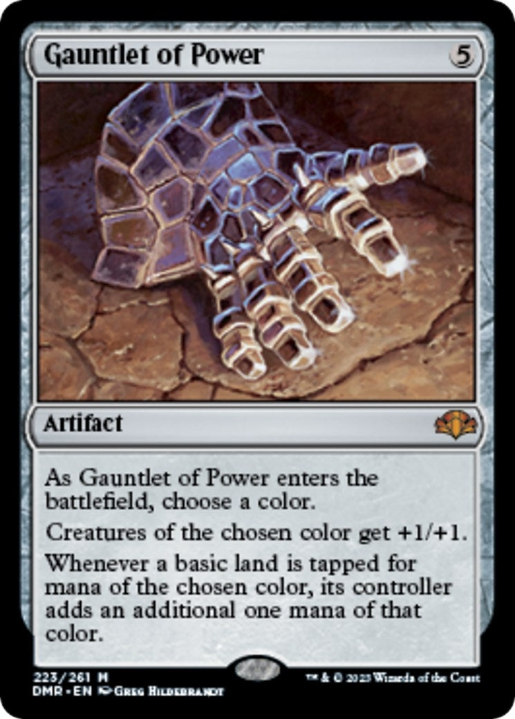 Image for Gauntlet of Power (Dominaria Remastered) (223) - Magic: The Gathering