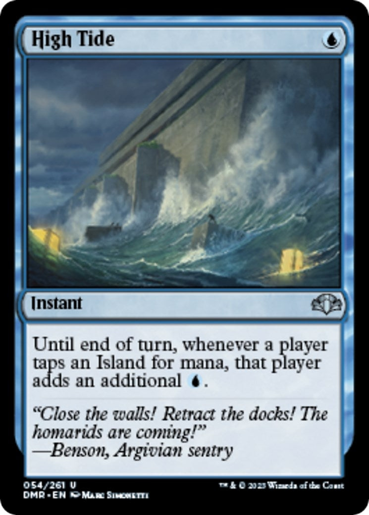 Image for High Tide (Dominaria Remastered) (54) - Magic: The Gathering