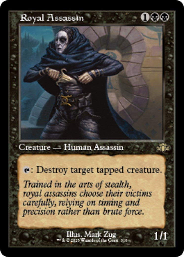 Image for Royal Assassin (Retro Frame) (Dominaria Remastered) (310) - Magic: The Gathering