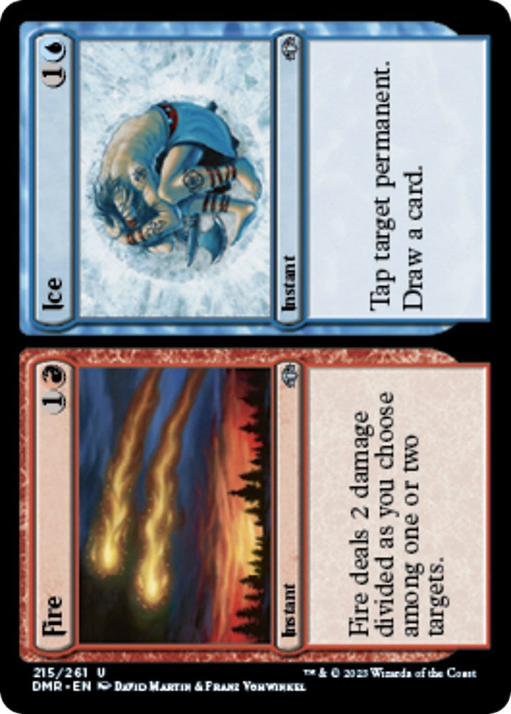 Image for Fire // Ice (Dominaria Remastered) (215) - Magic: The Gathering