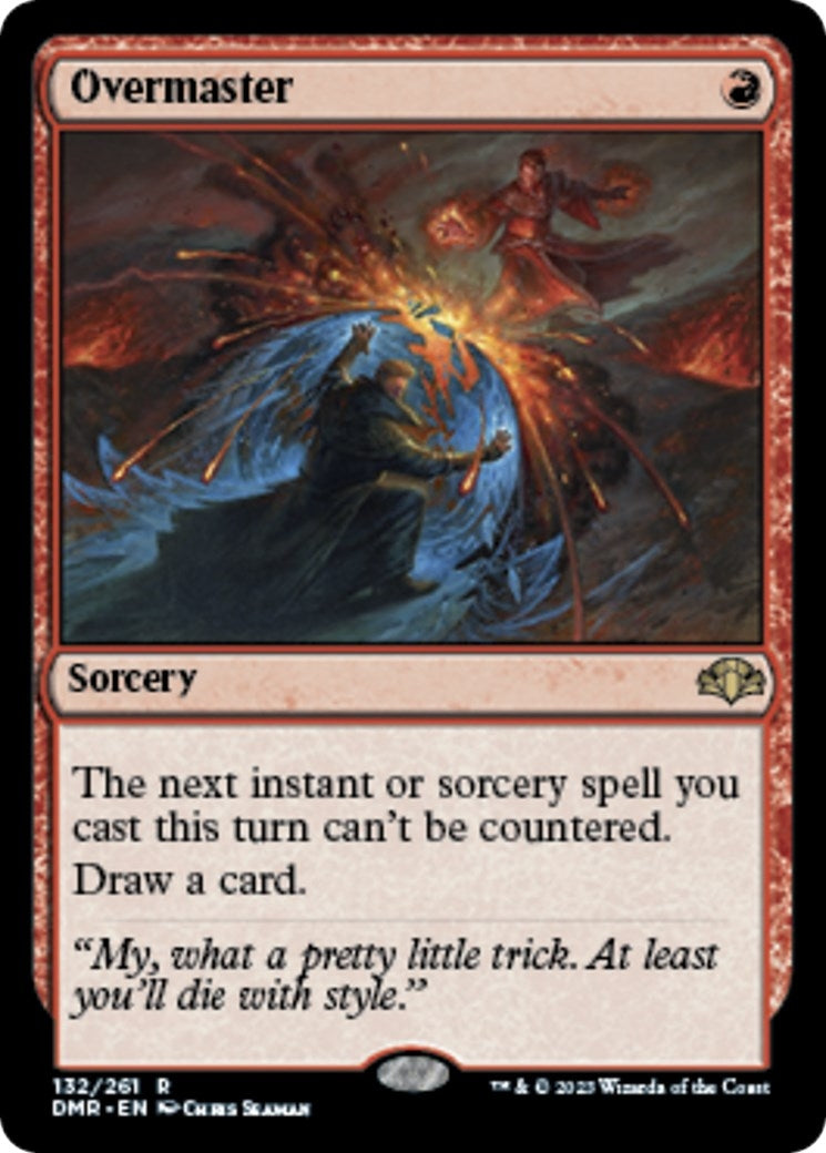 Image for Overmaster (Dominaria Remastered) (132) - Magic: The Gathering
