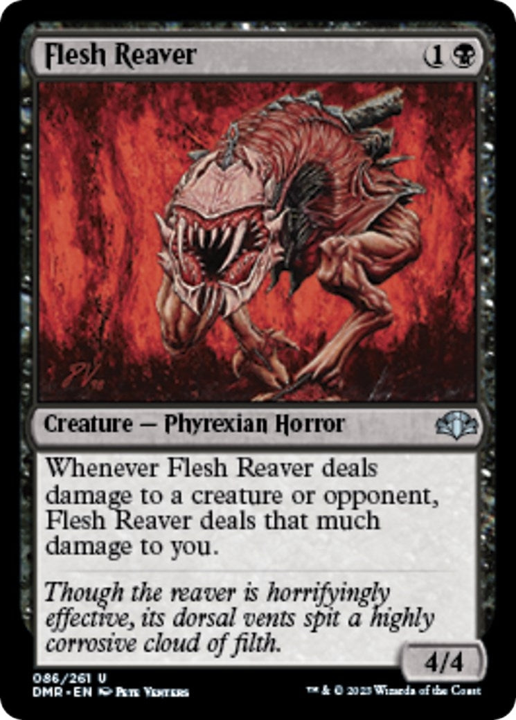 Image for Flesh Reaver (Dominaria Remastered) (86) - Magic: The Gathering