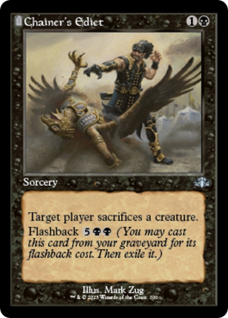 Image for Chainer's Edict (Retro Frame) (Dominaria Remastered) (300) - Magic: The Gathering