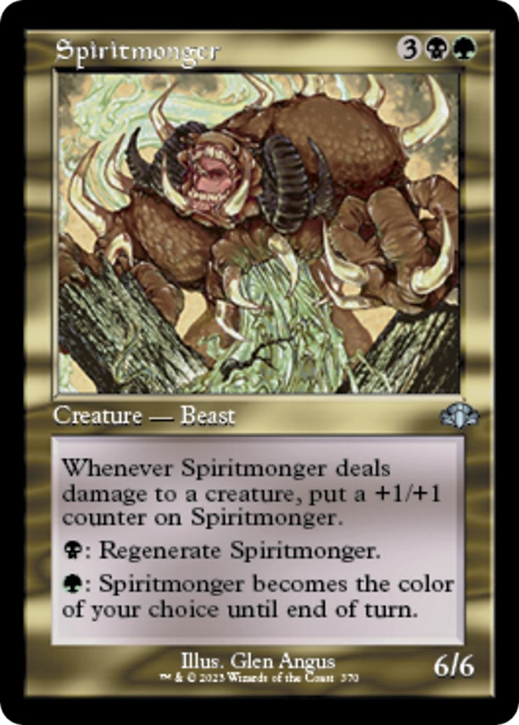 Image for Spiritmonger (Retro Frame) (Dominaria Remastered) (370) - Magic: The Gathering