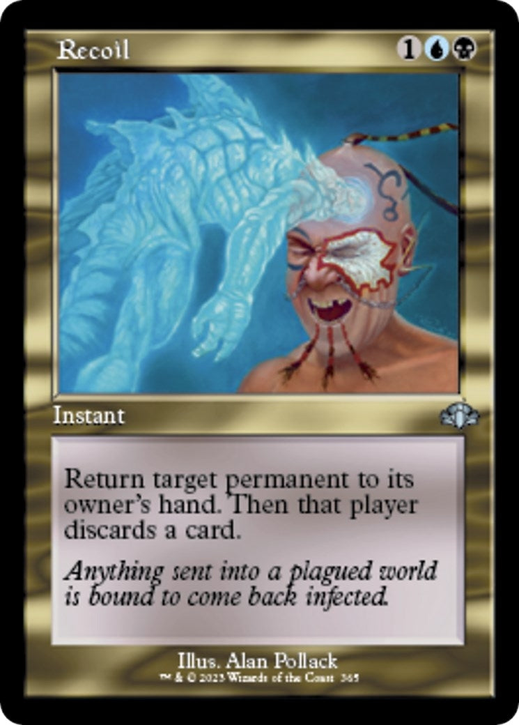 Image for Recoil (Retro Frame) (Dominaria Remastered) (365) - Magic: The Gathering