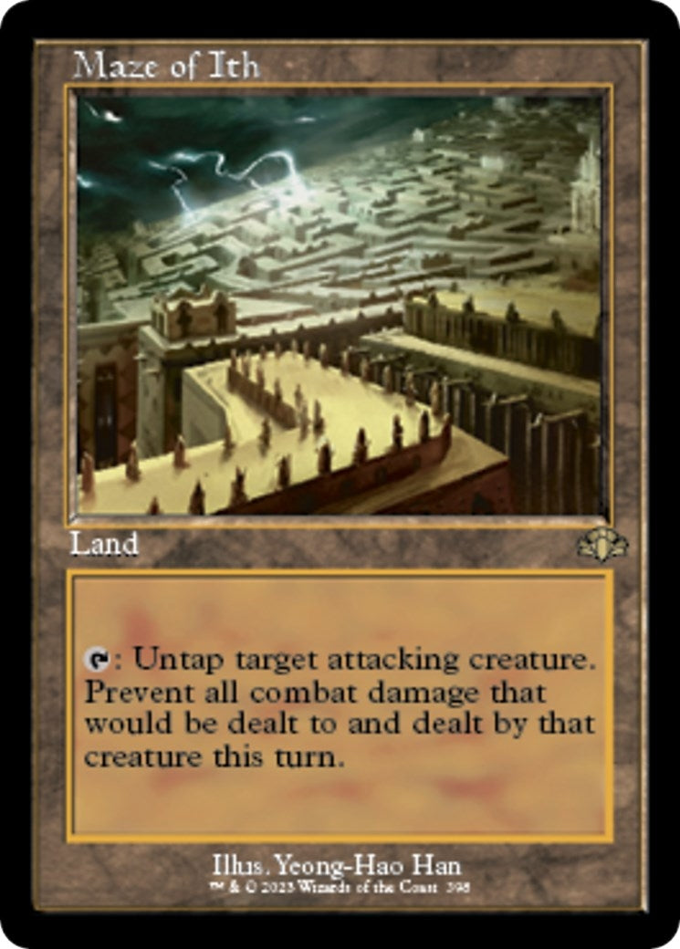 Image for Maze of Ith (Retro Frame) (Dominaria Remastered) (398) - Magic: The Gathering