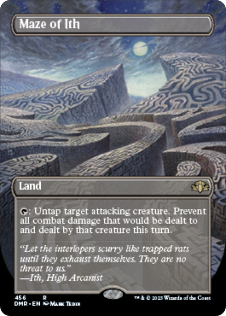 Image for Maze of Ith (Borderless) (Dominaria Remastered) (456) - Magic: The Gathering