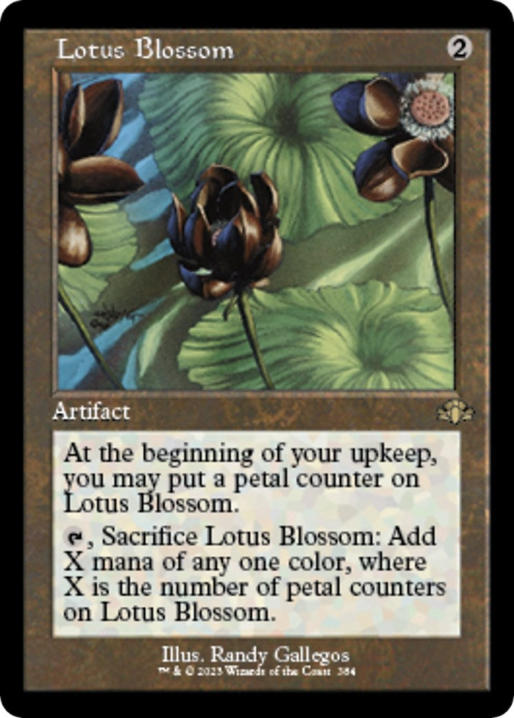 Image for Lotus Blossom (Retro Frame) (Dominaria Remastered) (384) - Magic: The Gathering