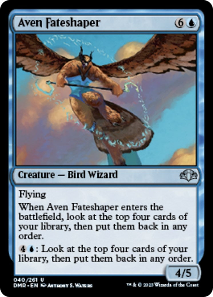 Image for Aven Fateshaper (Dominaria Remastered) (40) - Magic: The Gathering