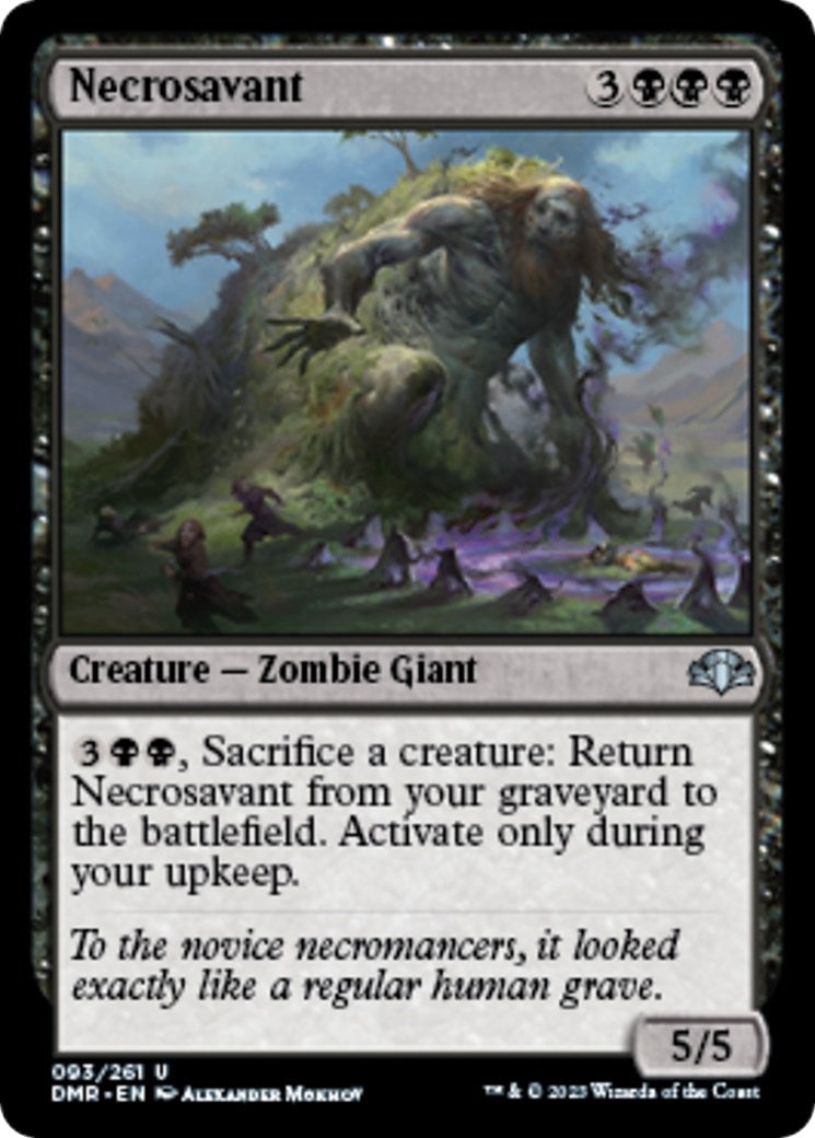 Image for Necrosavant (Dominaria Remastered) (93) - Magic: The Gathering