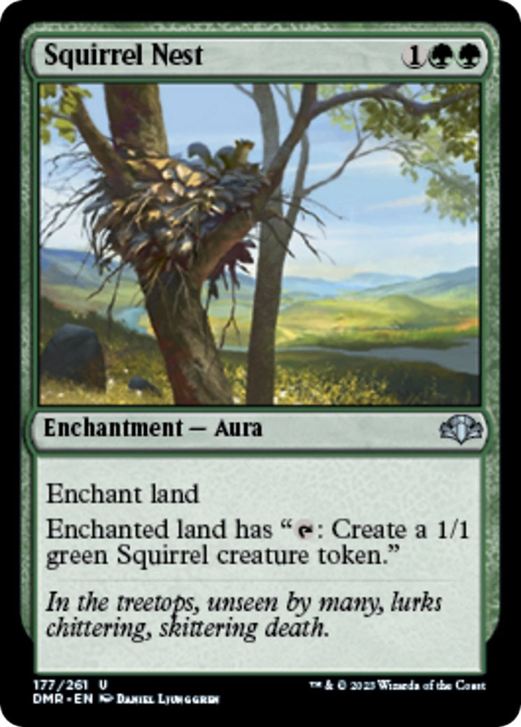 Image for Squirrel Nest (Dominaria Remastered) (177) - Magic: The Gathering