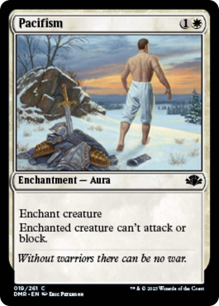 Image for Pacifism (Dominaria Remastered) (19) - Magic: The Gathering