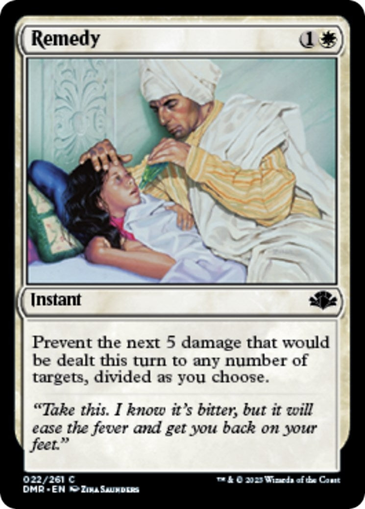 Image for Remedy (Dominaria Remastered) (22) - Magic: The Gathering