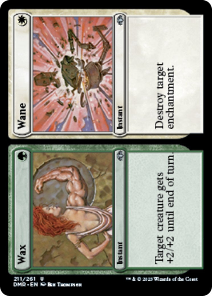 Image for Wax // Wane (Dominaria Remastered) (211) - Magic: The Gathering