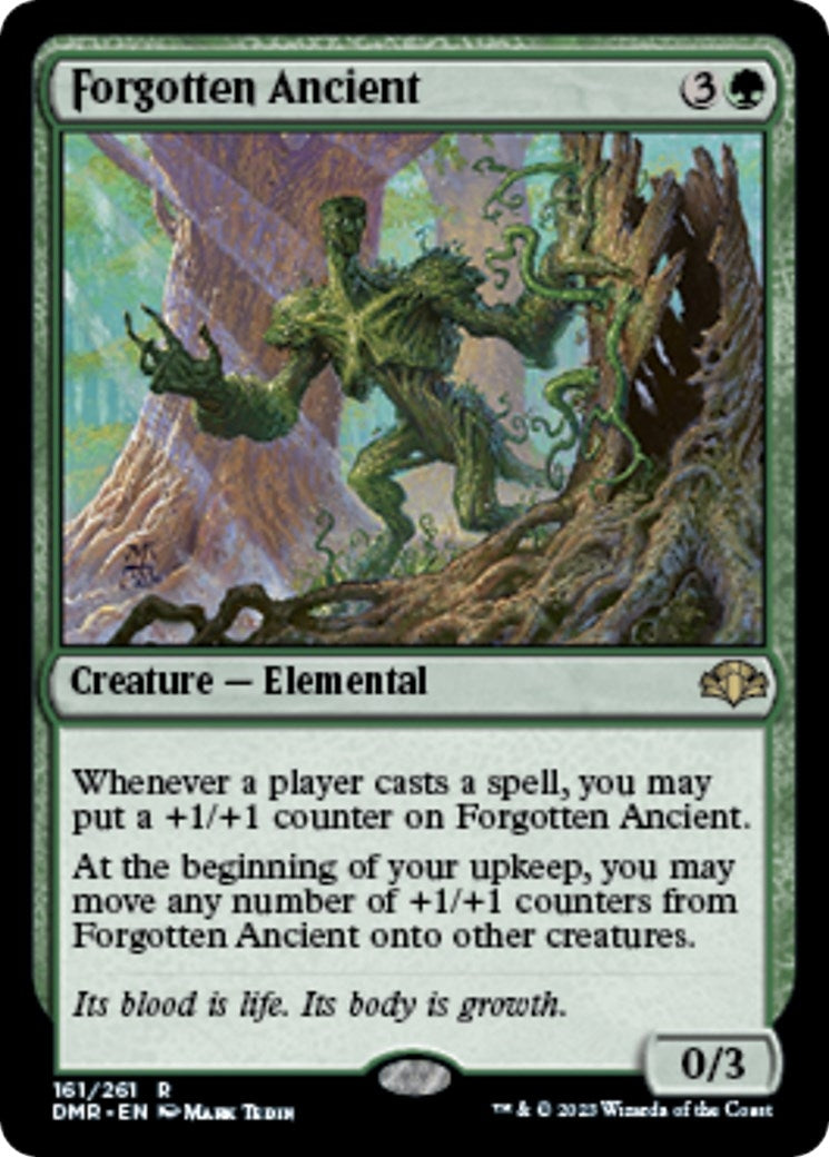 Image for Forgotten Ancient (Dominaria Remastered) (161) - Magic: The Gathering