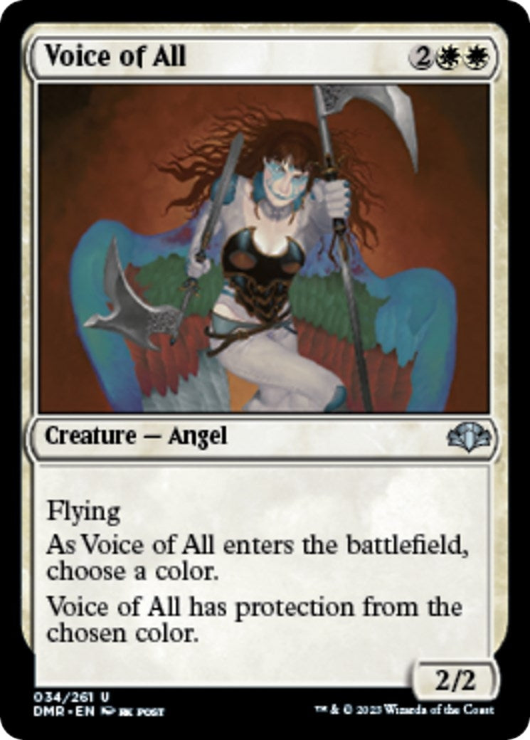 Image for Voice of All (Dominaria Remastered) (34) - Magic: The Gathering