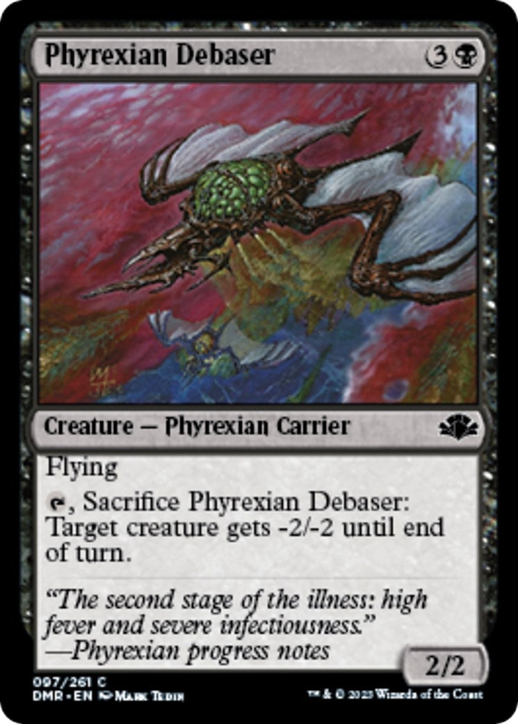 Image for Phyrexian Debaser (Dominaria Remastered) (97) - Magic: The Gathering