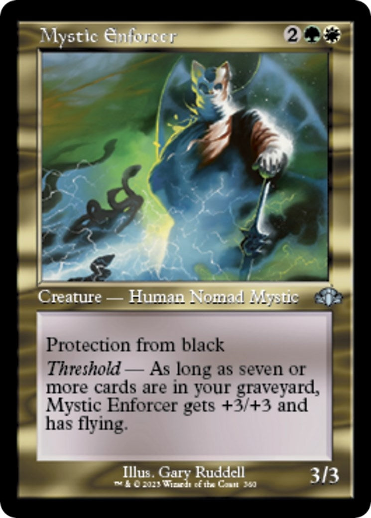 Image for Mystic Enforcer (Retro Frame) (Dominaria Remastered) (360) - Magic: The Gathering