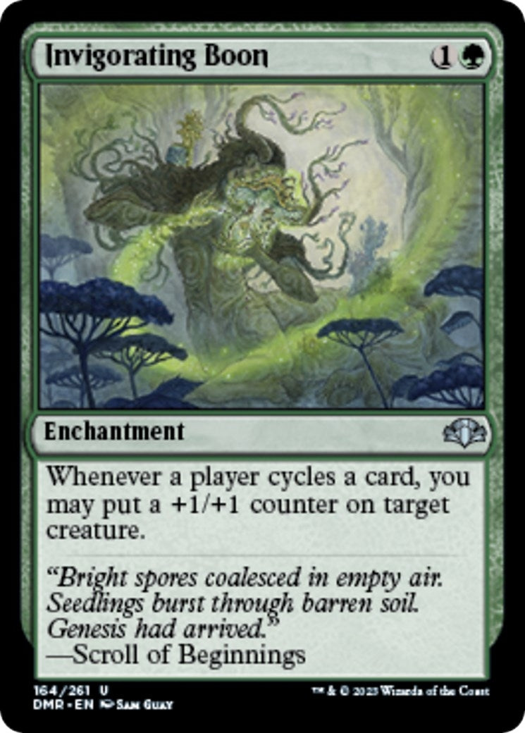 Image for Invigorating Boon (Dominaria Remastered) (164) - Magic: The Gathering
