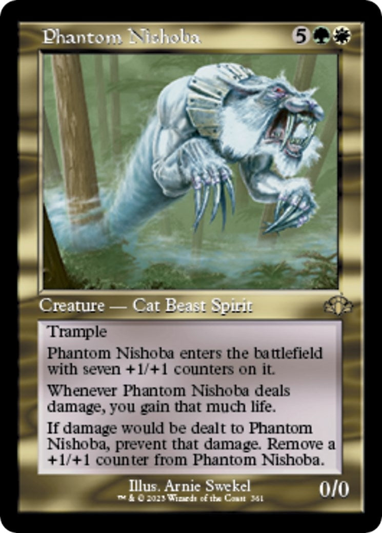 Image for Phantom Nishoba (Retro Frame) (Dominaria Remastered) (361) - Magic: The Gathering