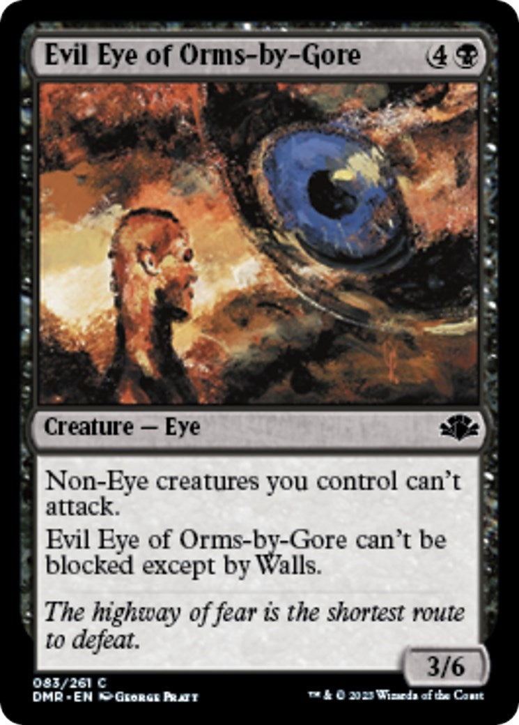 Image for Evil Eye of Orms-by-Gore (Dominaria Remastered) (83) - Magic: The Gathering