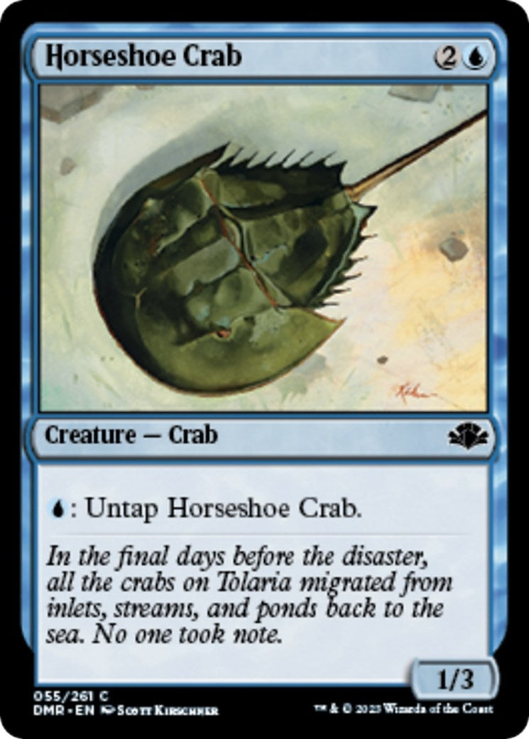 Image for Horseshoe Crab (Dominaria Remastered) (55) - Magic: The Gathering