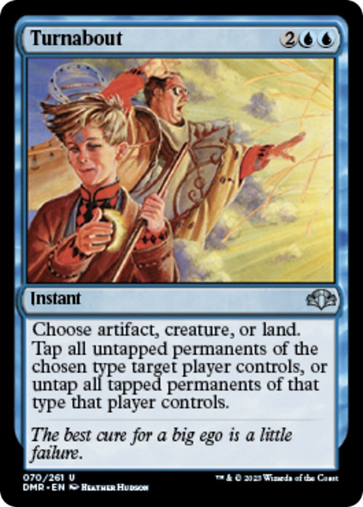 Image for Turnabout (Dominaria Remastered) (70) - Magic: The Gathering