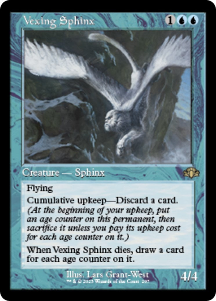 Image for Vexing Sphinx (Retro Frame) (Dominaria Remastered) (297) - Magic: The Gathering