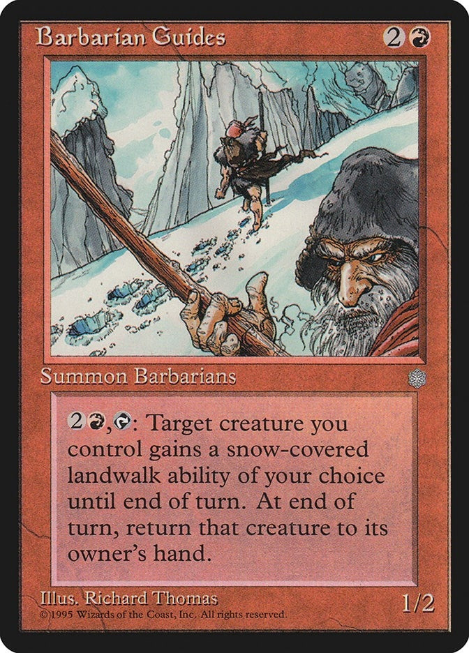 Image for Barbarian Guides (Ice Age) - Magic: The Gathering