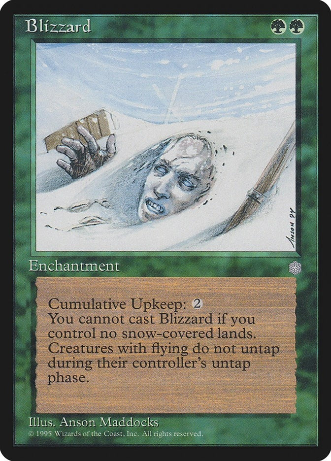 Image for Blizzard (Ice Age) - Magic: The Gathering